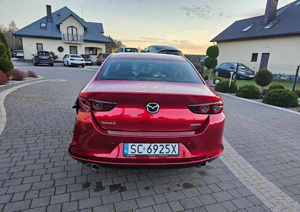 Mazda 3 cena 51900 przebieg: 95000, rok produkcji 2019 z Lipno małe 407